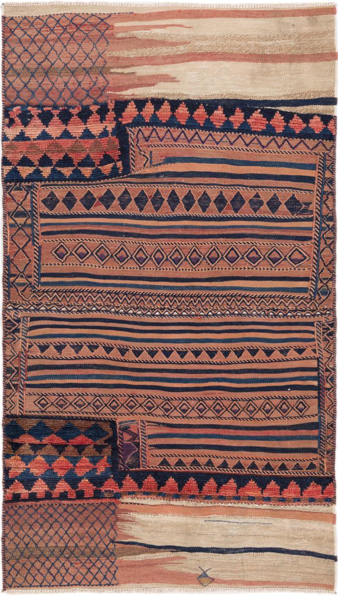 Persisk teppe Kelim Fars Mafresh 165x92 165x92, Persisk teppe Handwoven 