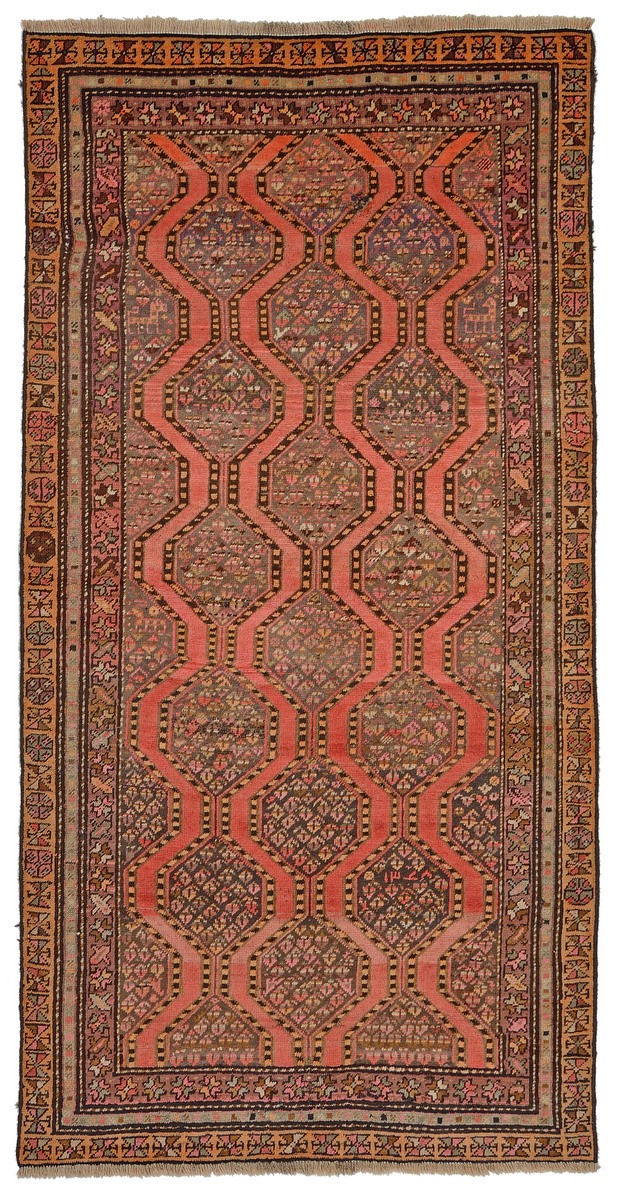 Tapete russo Azerbaidjan Velho 237x127 237x127, Tapete persa Atado à mão