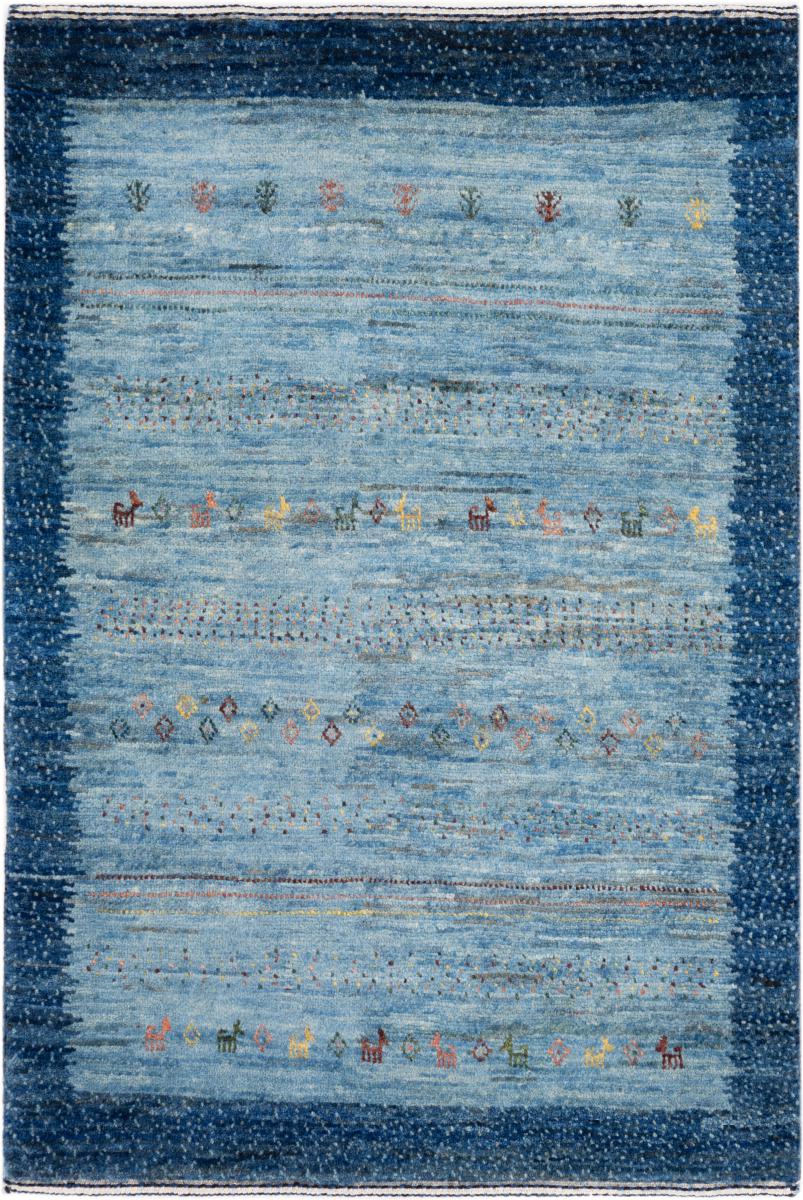 Persisk tæppe Perser Gabbeh Loribaft Atelier 98x66 98x66, Persisk tæppe Håndknyttet