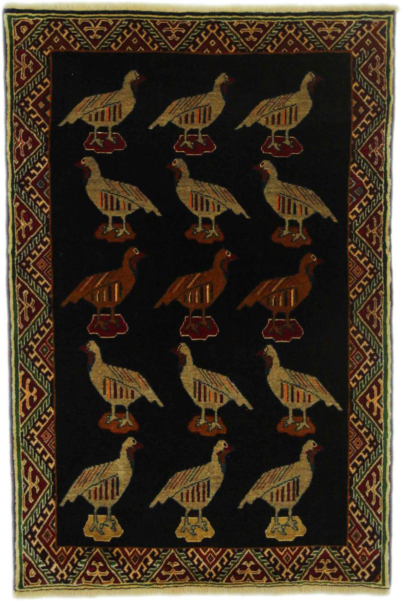 Persian Rug Shiraz 152x100 152x100, Persian Rug Knotted by hand