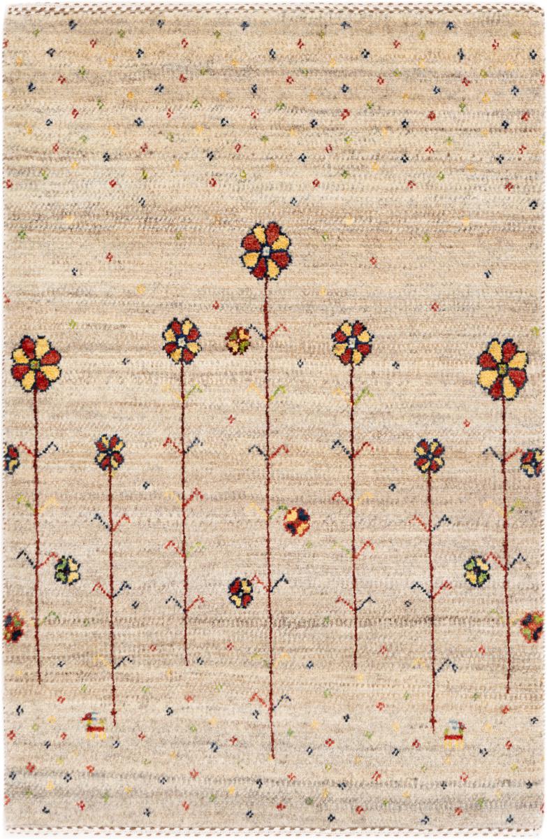Tappeto persiano Persiano Gabbeh Loribaft Atelier 94x62 94x62, Tappeto persiano Annodato a mano