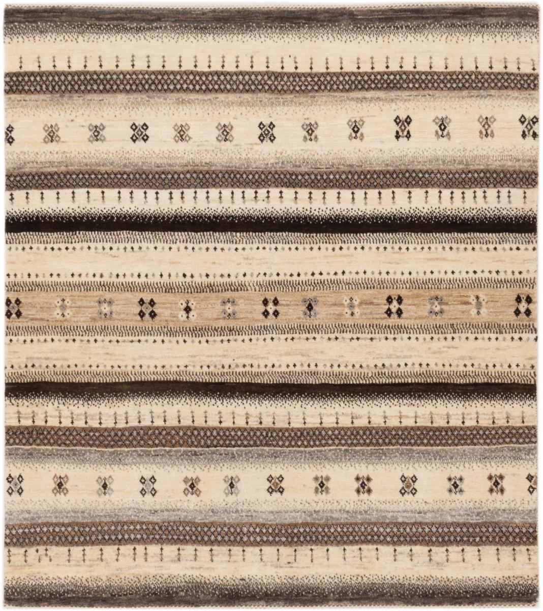 Tappeto persiano Persia Gabbeh Loribaft Atash 135x123 135x123, Tappeto persiano Annodato a mano