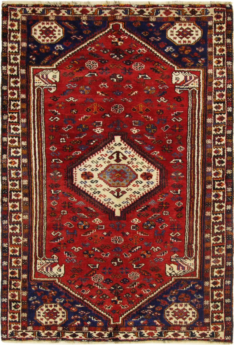 Alfombra persa Ghashghai 237x161 237x161, Alfombra persa Anudado a mano