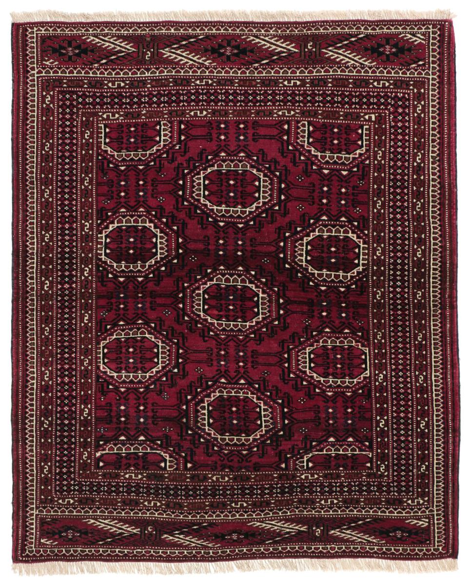 Persian Rug Turkaman 134x111 134x111, Persian Rug Knotted by hand
