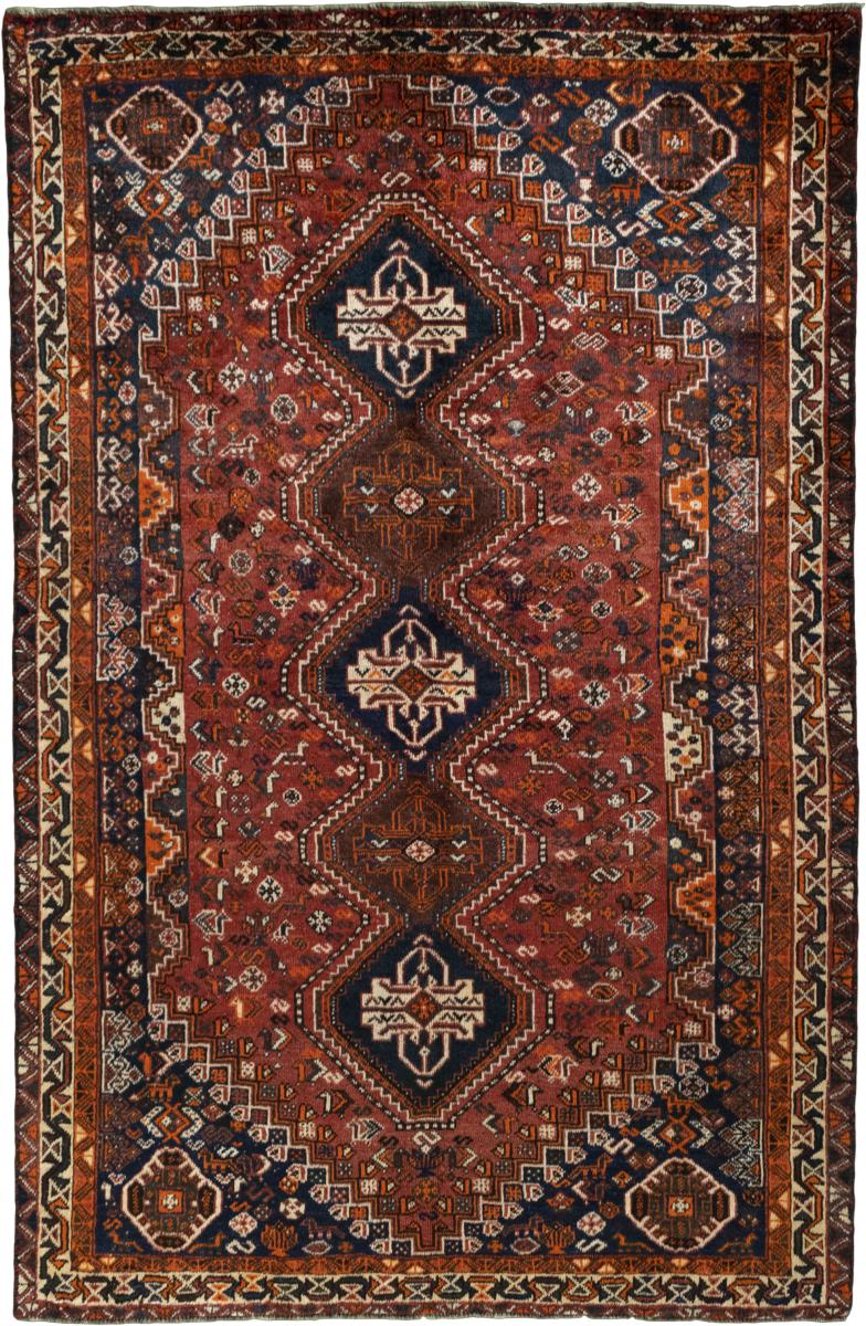 Persian Rug Shiraz 266x176 266x176, Persian Rug Knotted by hand