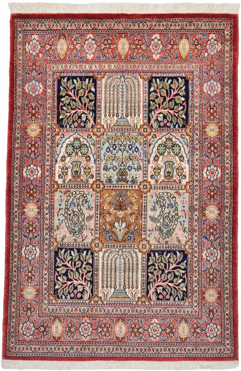 Alfombra persa Ghom Kork 148x100 148x100, Alfombra persa Anudado a mano