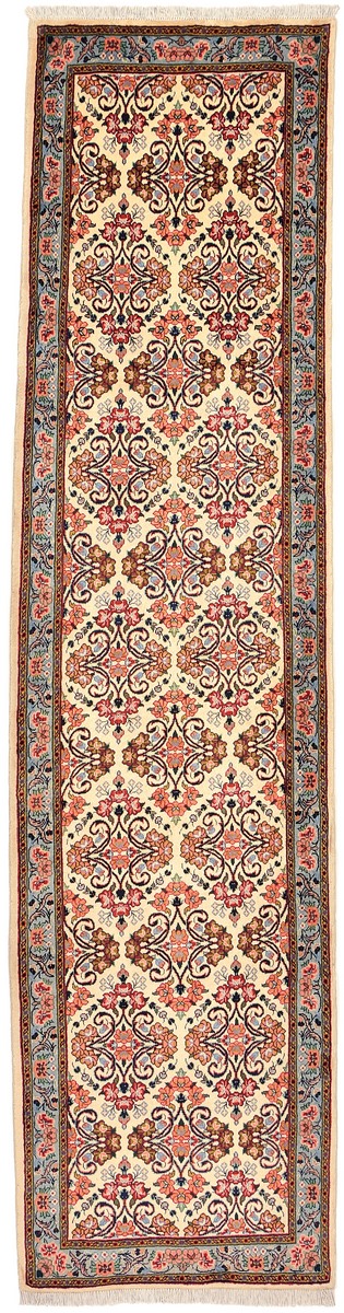 Tappeto persiano Qum Kork 291x75 291x75, Tappeto persiano Annodato a mano