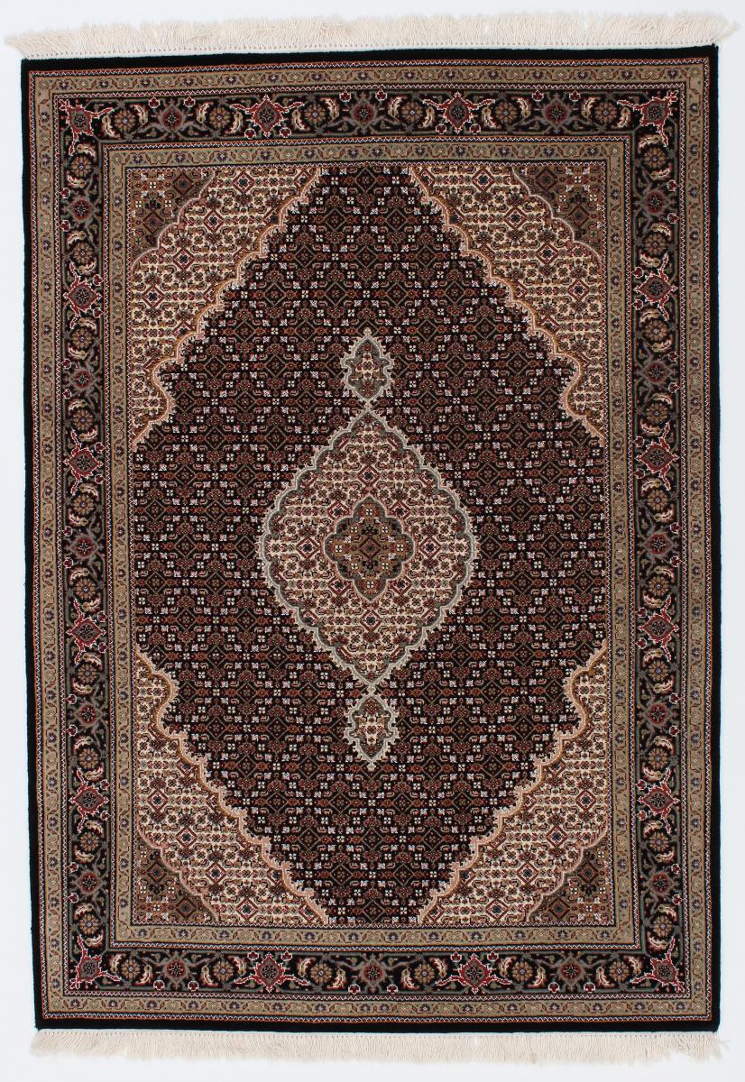 Indisk teppe Indo Tabriz 205x143 205x143, Persisk teppe Håndknyttet