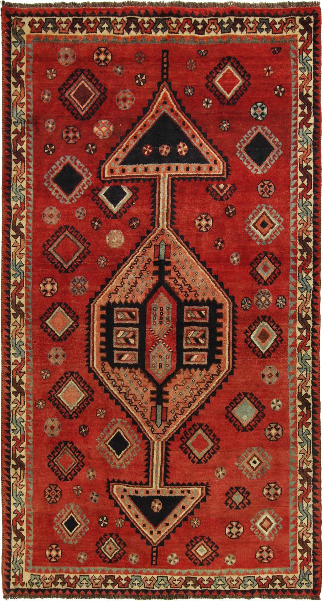 Persisk matta Ghashghai 291x158 291x158, Persisk matta Knuten för hand