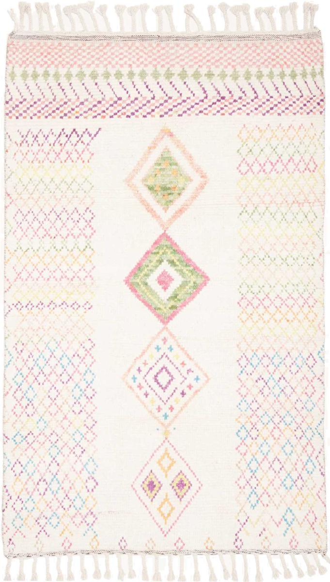 Πακιστανικό χαλί Berber Maroccan Style 202x121 202x121, Περσικό χαλί Οι κόμποι έγιναν με το χέρι