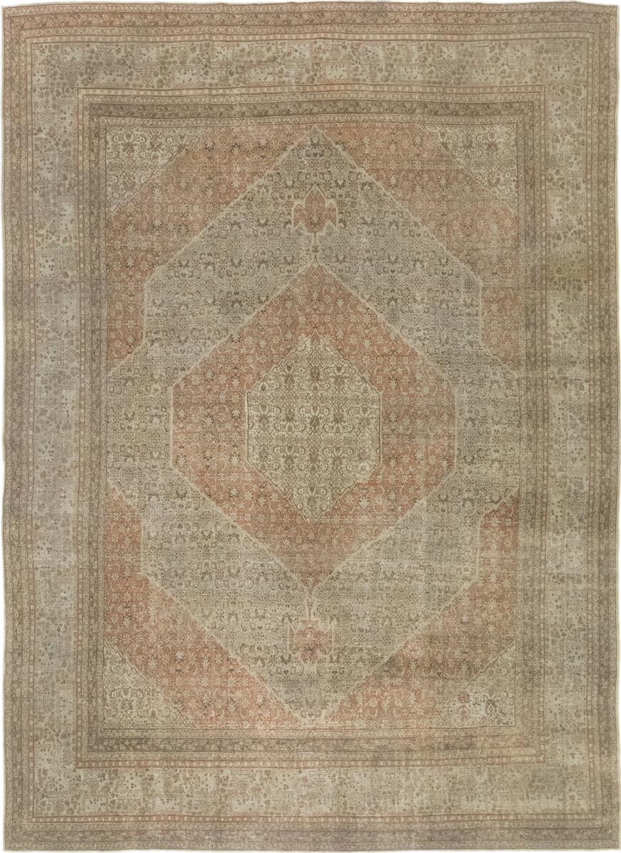 Alfombra persa Tabriz Antiguo 462x333 462x333, Alfombra persa Anudado a mano