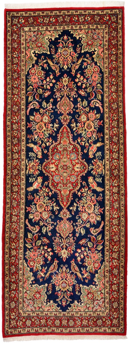 Persian Rug Qum Kork 228x87 228x87, Persian Rug Knotted by hand