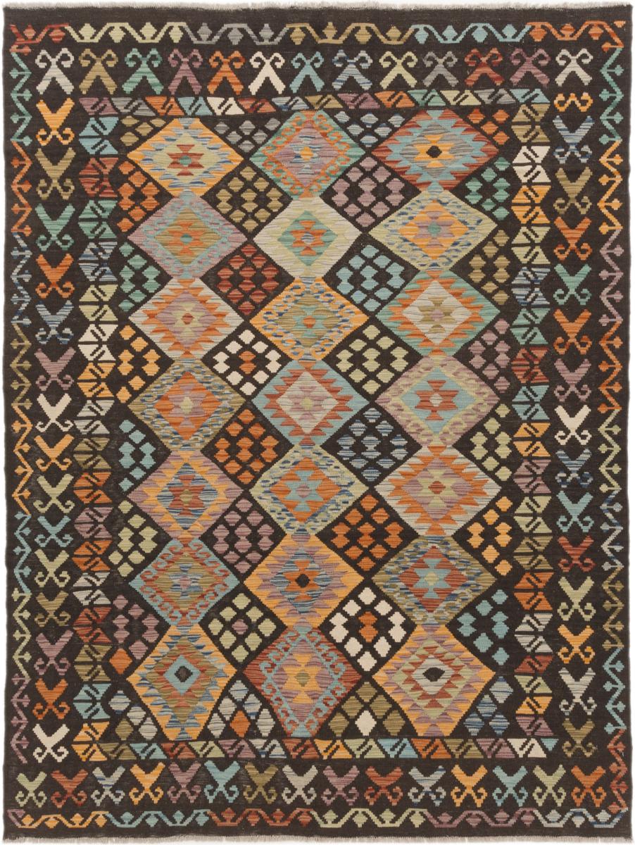 Tapete afegão Kilim Afegão 234x179 234x179, Tapete persa Tecido à mão