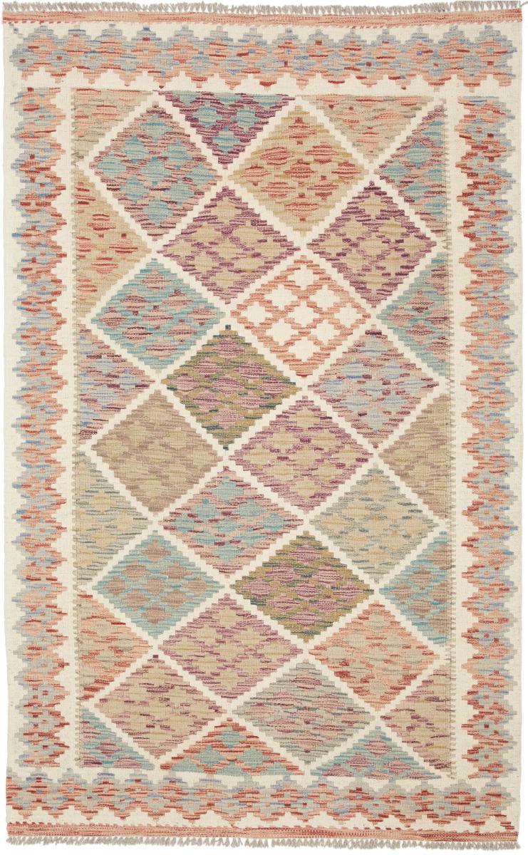 Dywan afgański Kilim Afghan 192x116 192x116, Dywan perski Ręcznie tkane