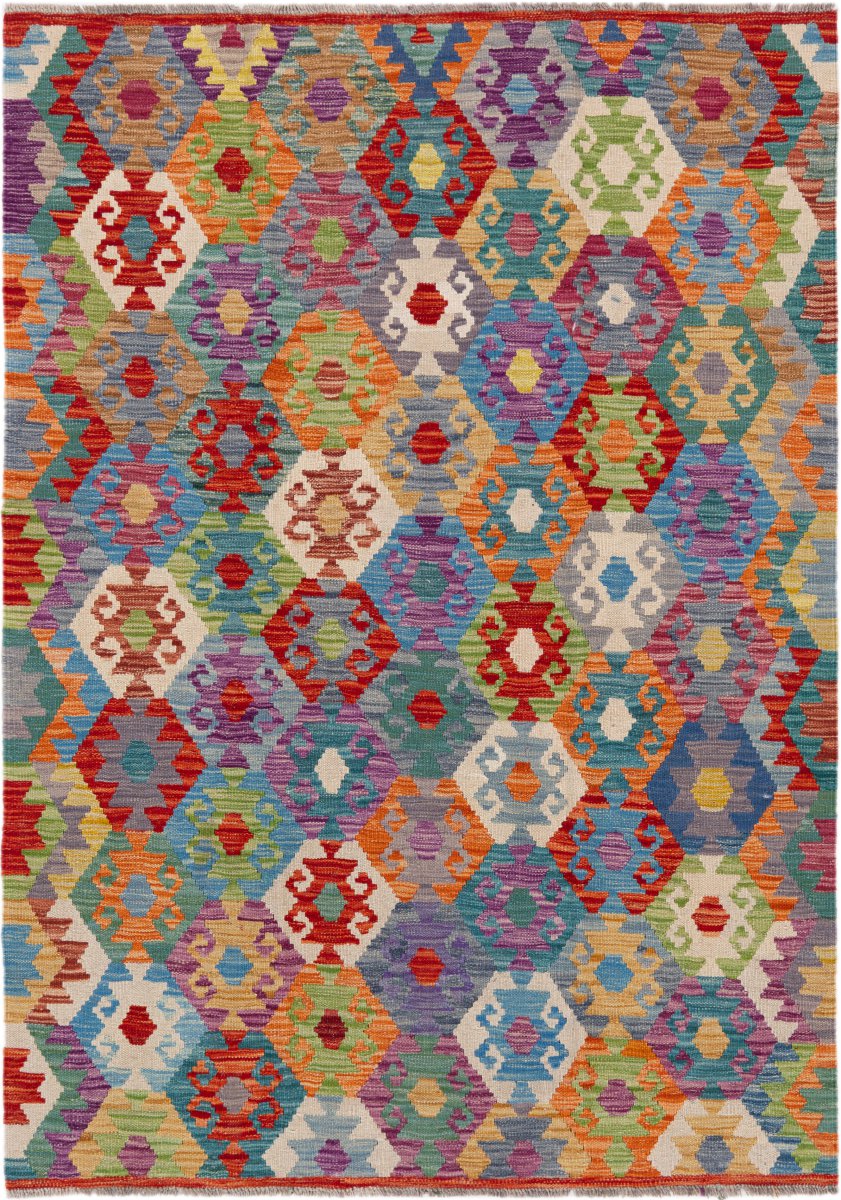 Afghansk matta Kilim Afghan 176x124 176x124, Persisk matta Handvävd