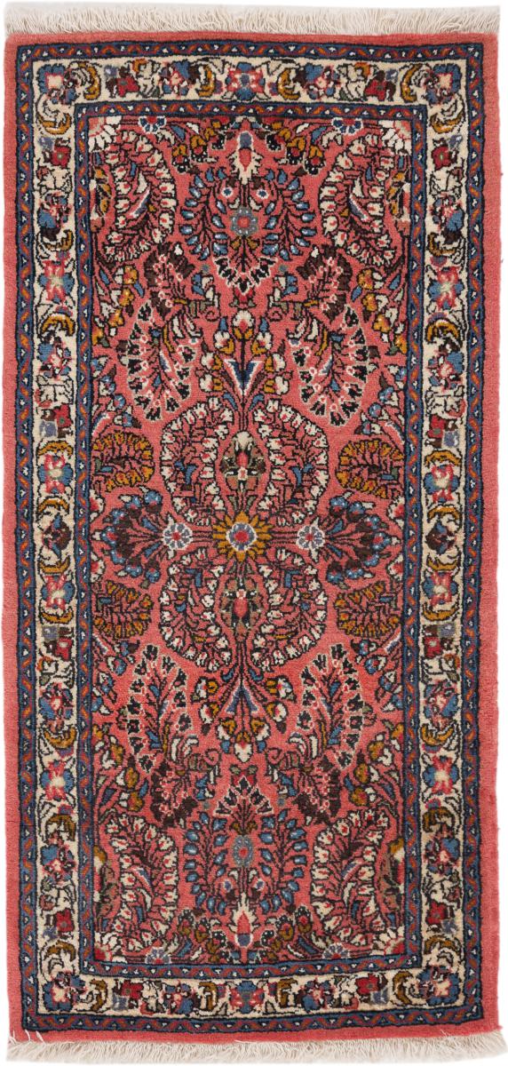 Tapis persan Sarough 135x66 135x66, Tapis persan Noué à la main