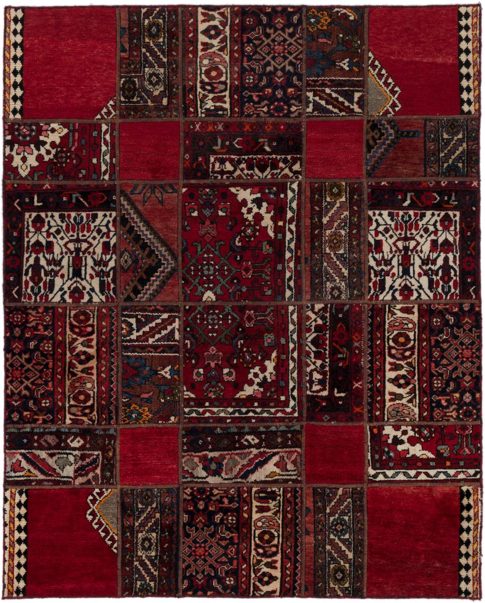 Perzsa szőnyeg Patchwork 194x155 194x155, Perzsa szőnyeg Kézzel csomózva