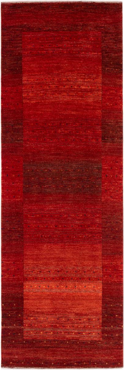 Tapis persan Persan Gabbeh Loribaft Essence 238x81 238x81, Tapis persan Noué à la main