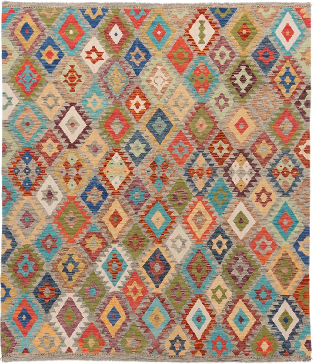 Tapete afegão Kilim Afegão 294x252 294x252, Tapete persa Tecido à mão