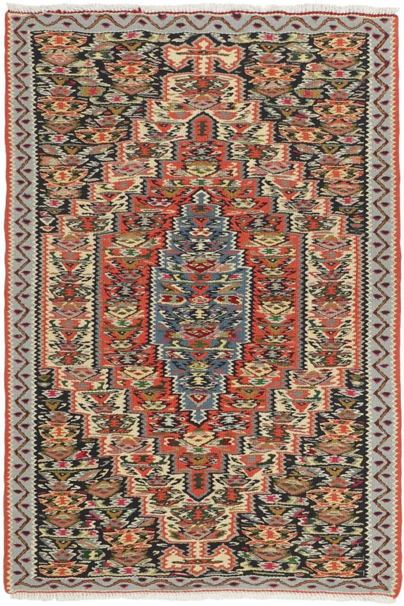 Perzsa szőnyeg Kilim Senneh 3'5"x2'4" 3'5"x2'4", Perzsa szőnyeg Kézzel csomózva