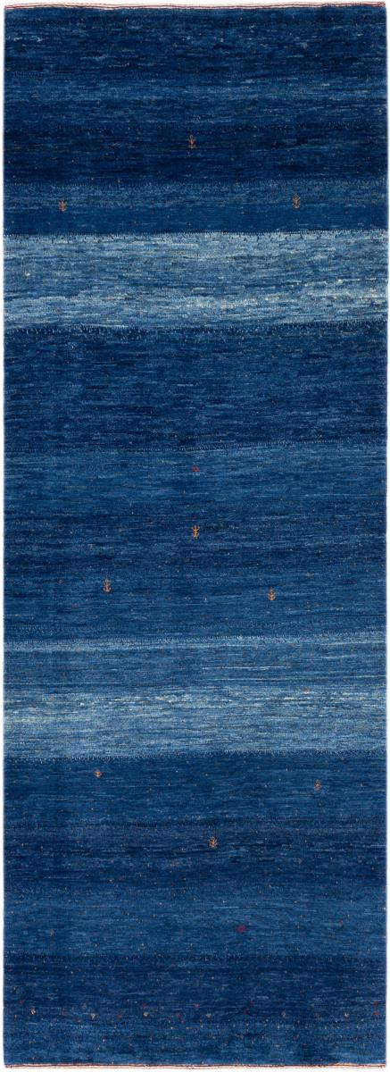 Tapis persan Persan Gabbeh Loribaft Essence 257x93 257x93, Tapis persan Noué à la main