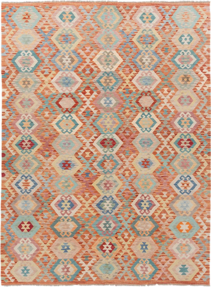 Tapete afegão Kilim Afegão 282x213 282x213, Tapete persa Tecido à mão