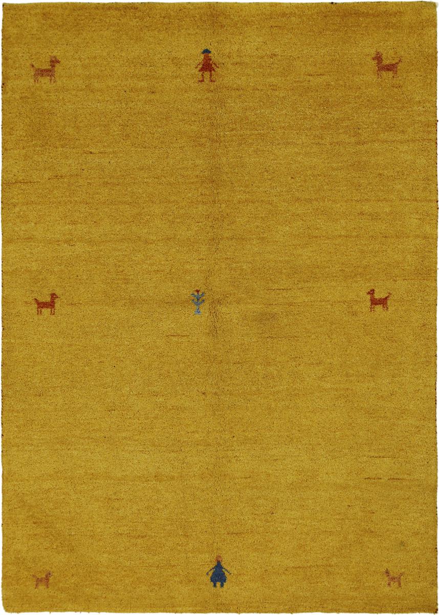 Alfombra india Gabbeh 230x166 230x166, Alfombra persa Anudado a mano