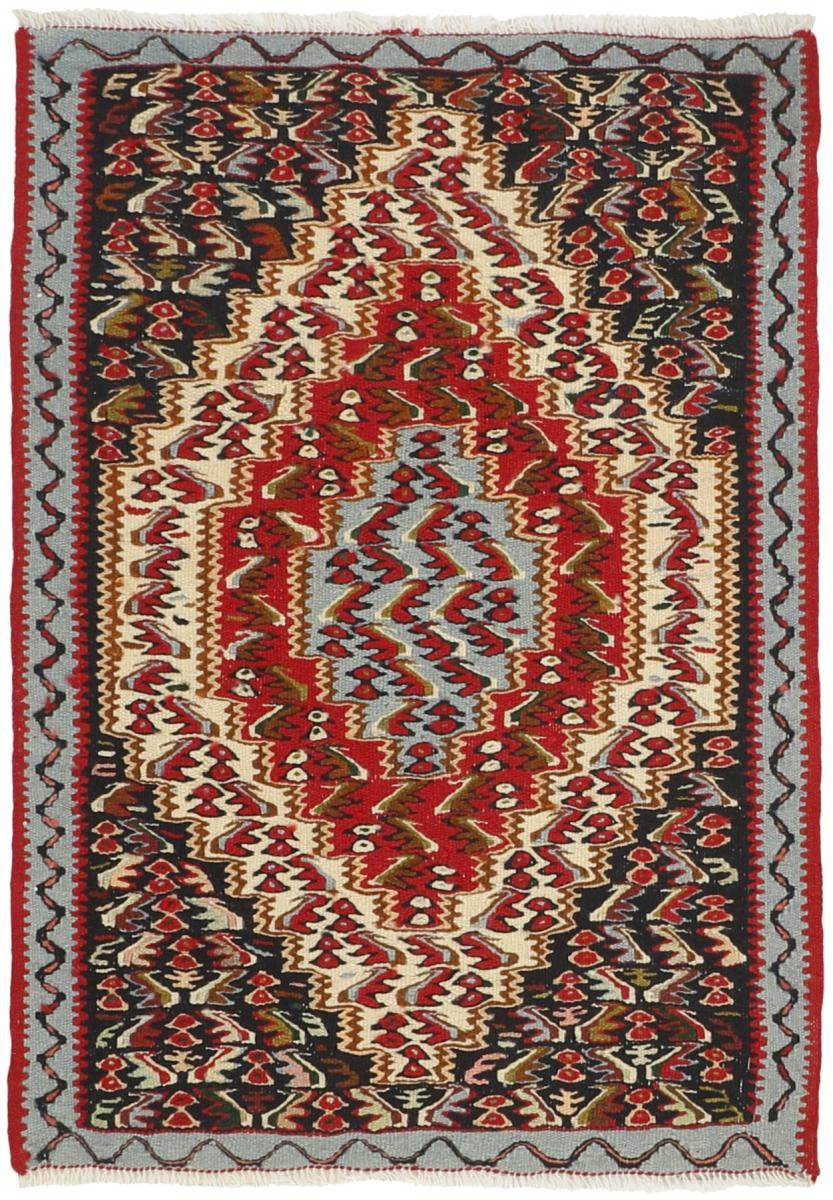 Tapete persa Kilim Senneh 97x72 97x72, Tapete persa Atado à mão