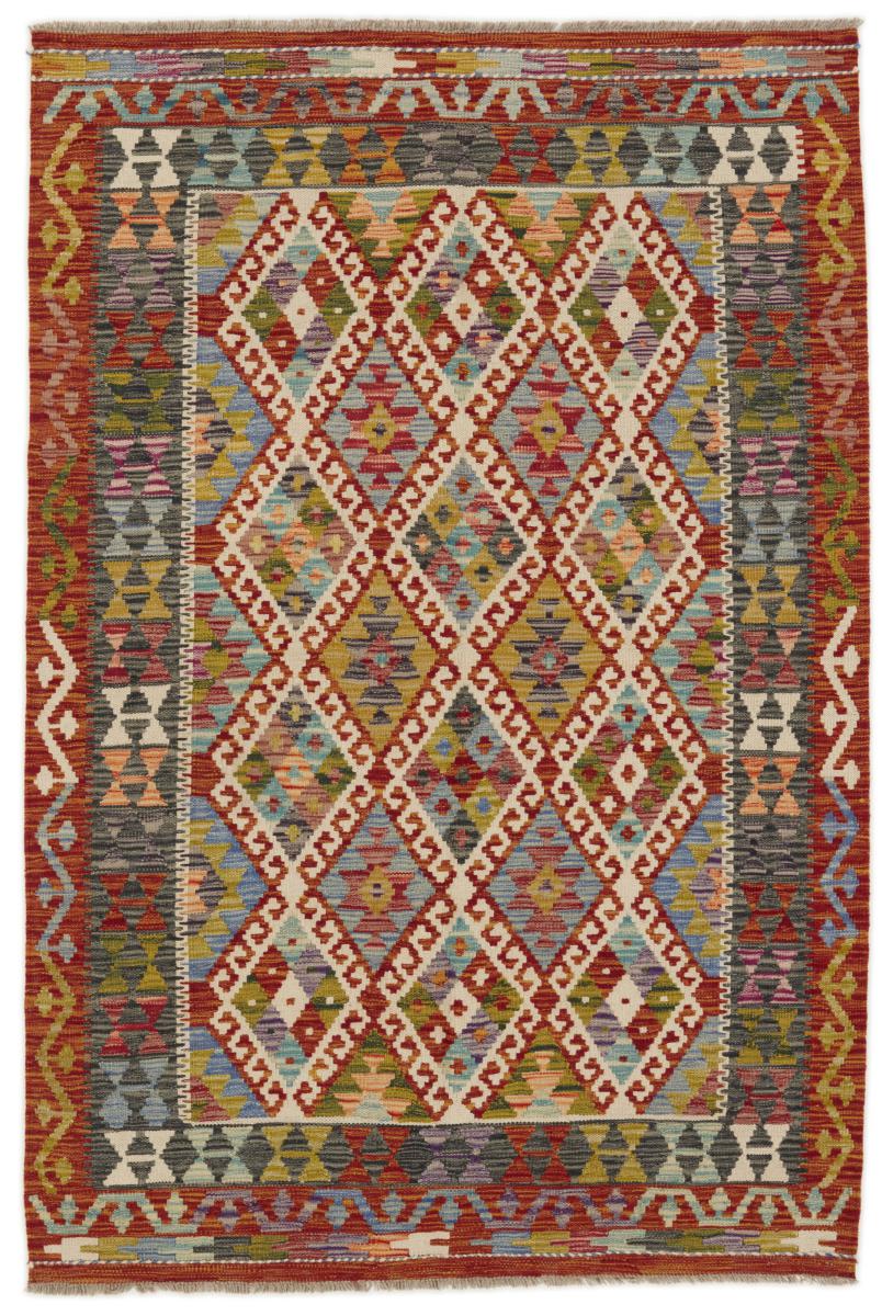 Afgán szőnyeg Kilim Afgán 193x129 193x129, Perzsa szőnyeg szőttesek