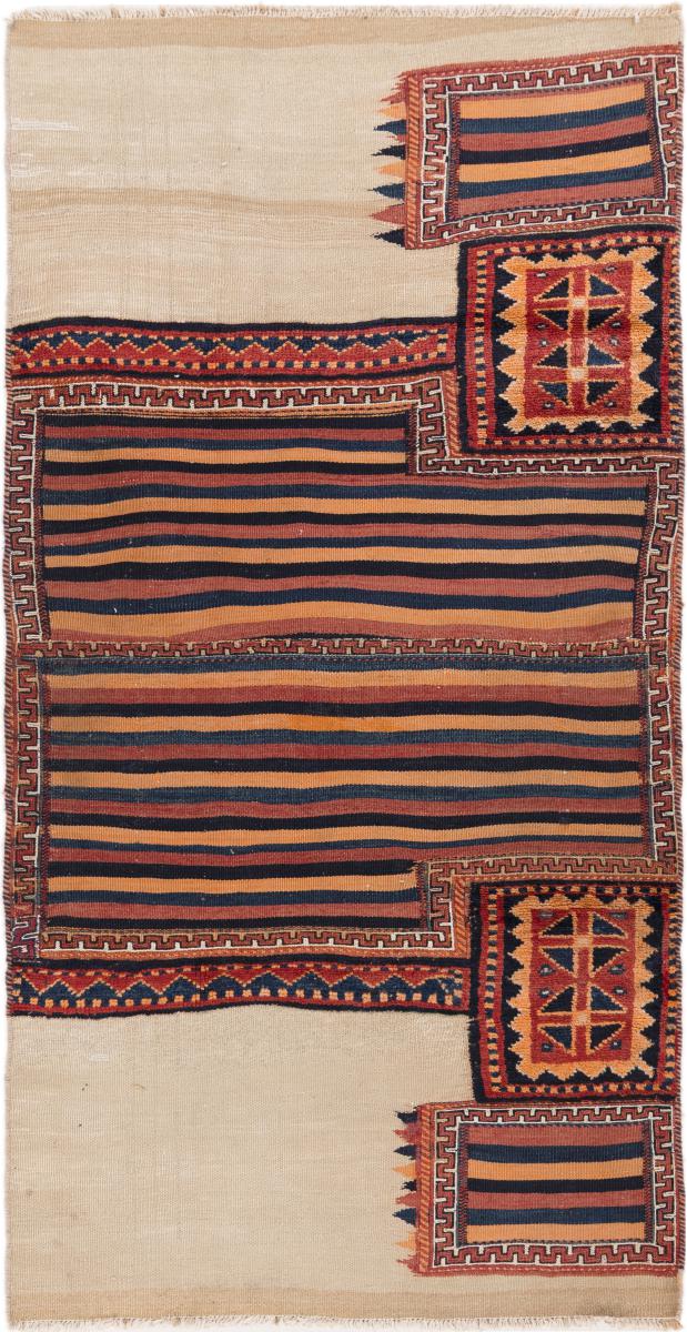 Persisk tæppe Kelim Fars Mafresh 193x100 193x100, Persisk tæppe Håndvævet