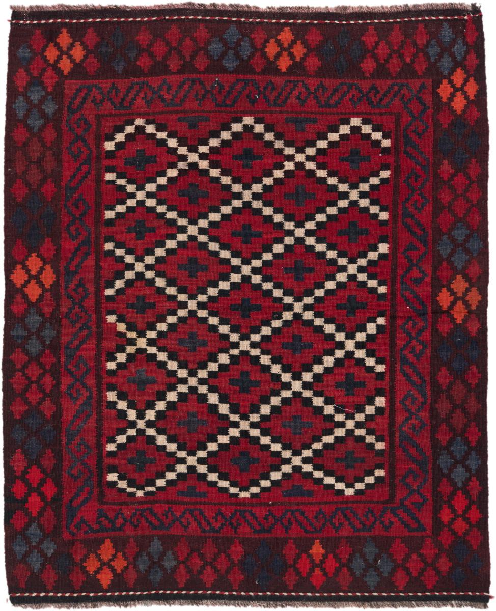 Afghan rug Kilim Afghan Antique 125x102 125x102, Persian Rug Woven by hand