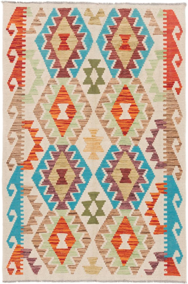 Tapete afegão Kilim Afegão 147x96 147x96, Tapete persa Tecido à mão