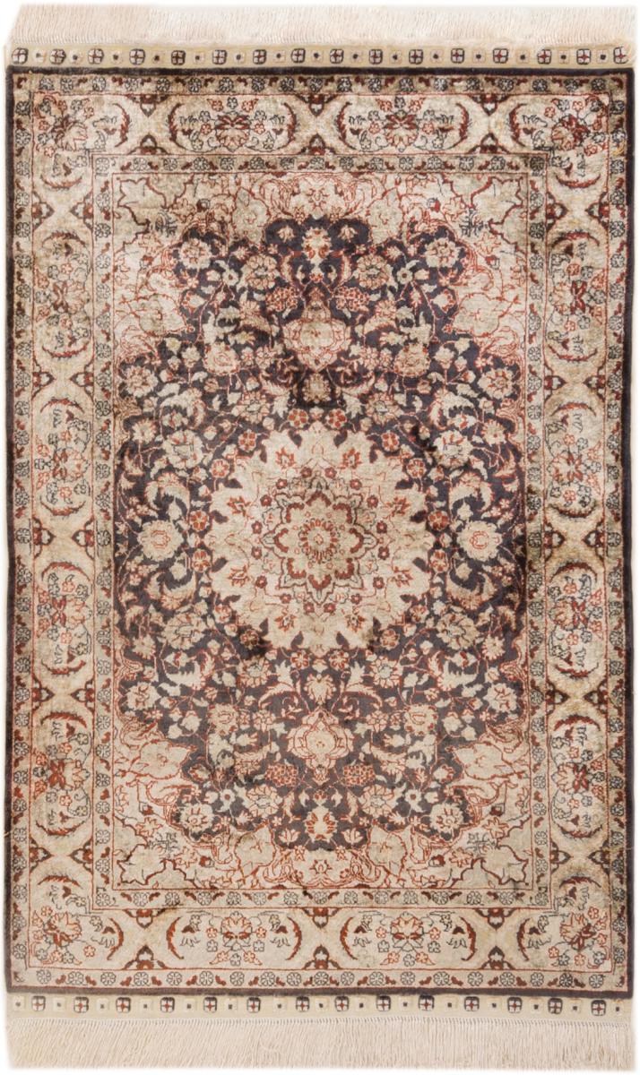 Tappeto cinese Cinesi Ordito in Seta 123x79 123x79, Tappeto persiano Annodato a mano