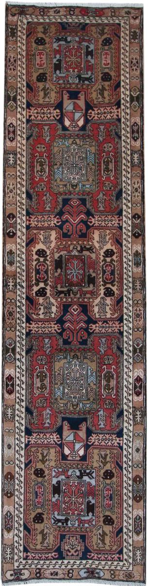 Tapete persa Meshkin 301x76 301x76, Tapete persa Atado à mão