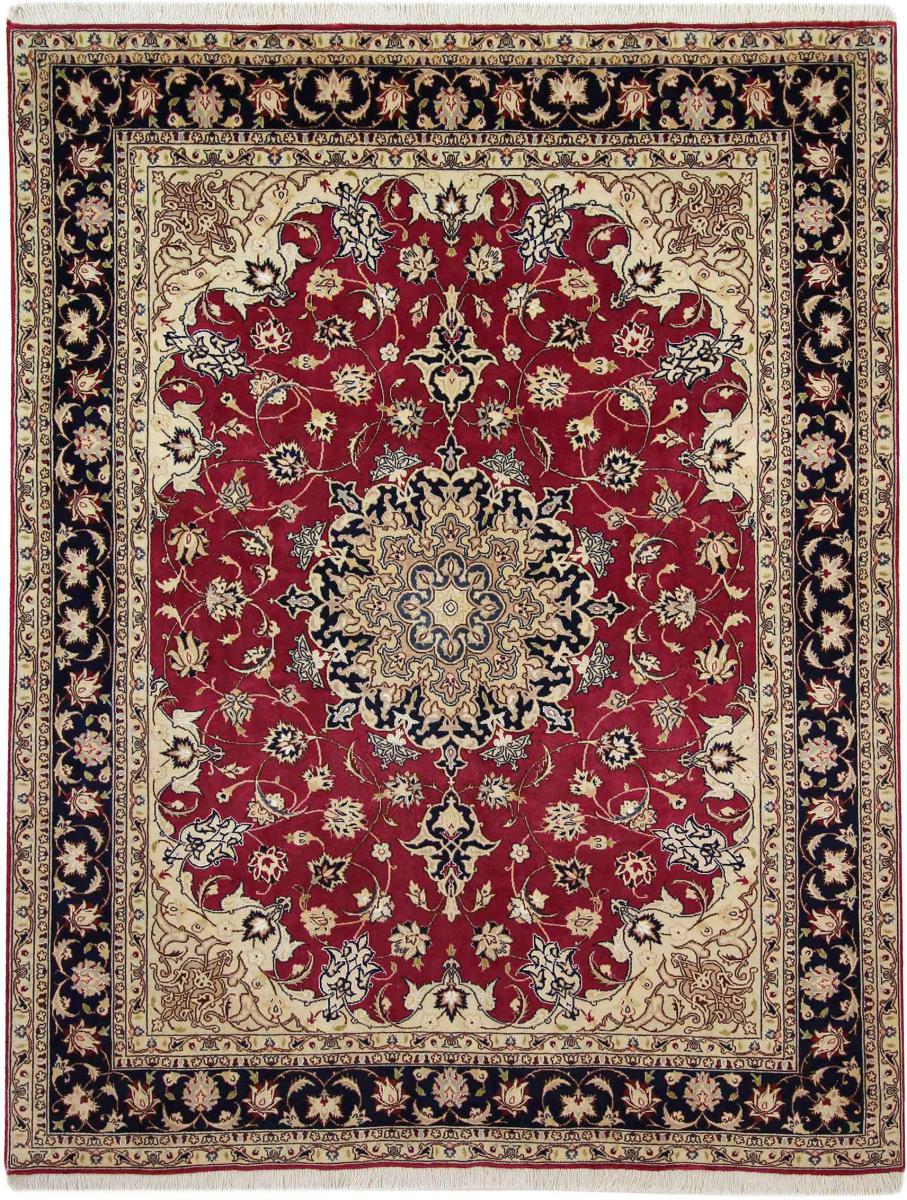 Persisk tæppe Tabriz 50Raj 199x151 199x151, Persisk tæppe Knyttet i hånden