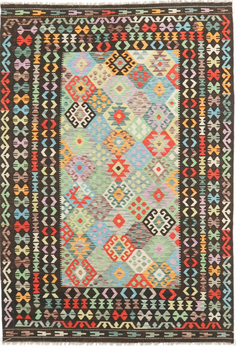 Tapete afegão Kilim Afegão Heritage 292x200 292x200, Tapete persa Tecido à mão