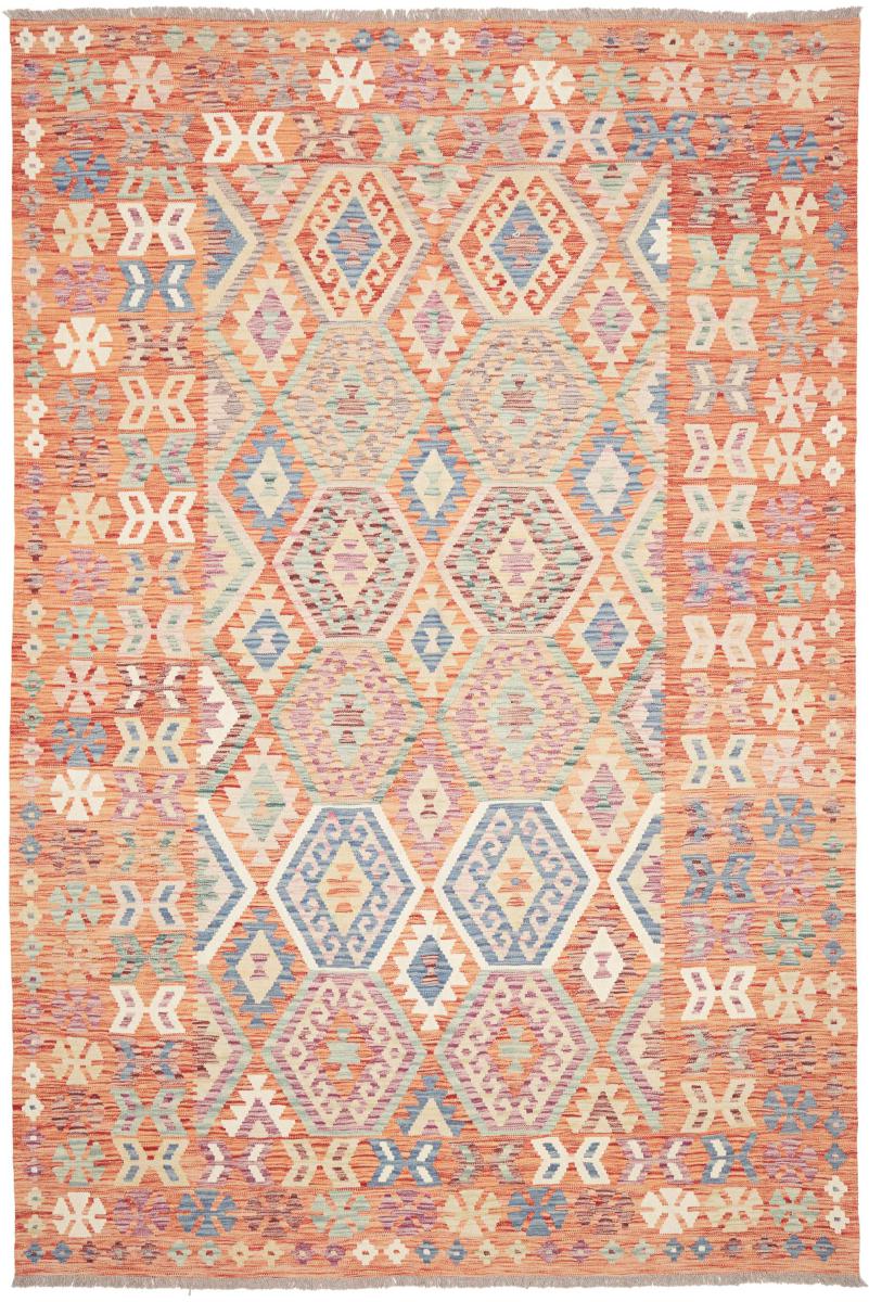 Afghan rug Kilim Afghan 303x203 303x203, Persian Rug Woven by hand
