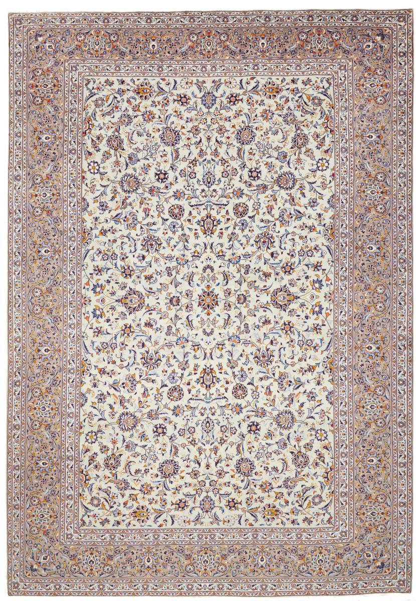 Tapis persan Kashan 425x297 425x297, Tapis persan Noué à la main