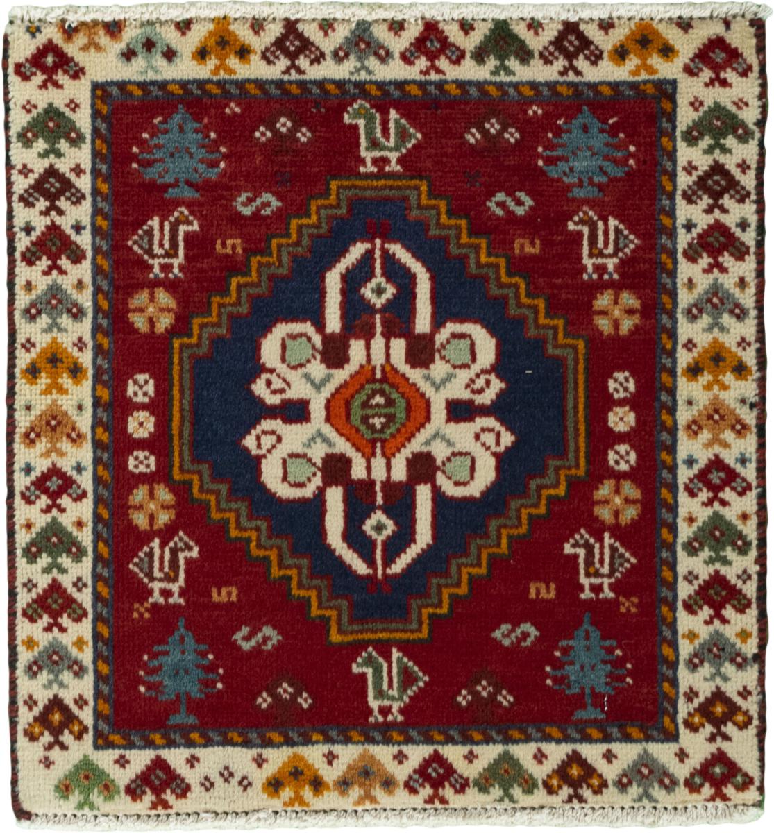 Perzisch tapijt Shiraz 57x56 57x56, Perzisch tapijt Handgeknoopte