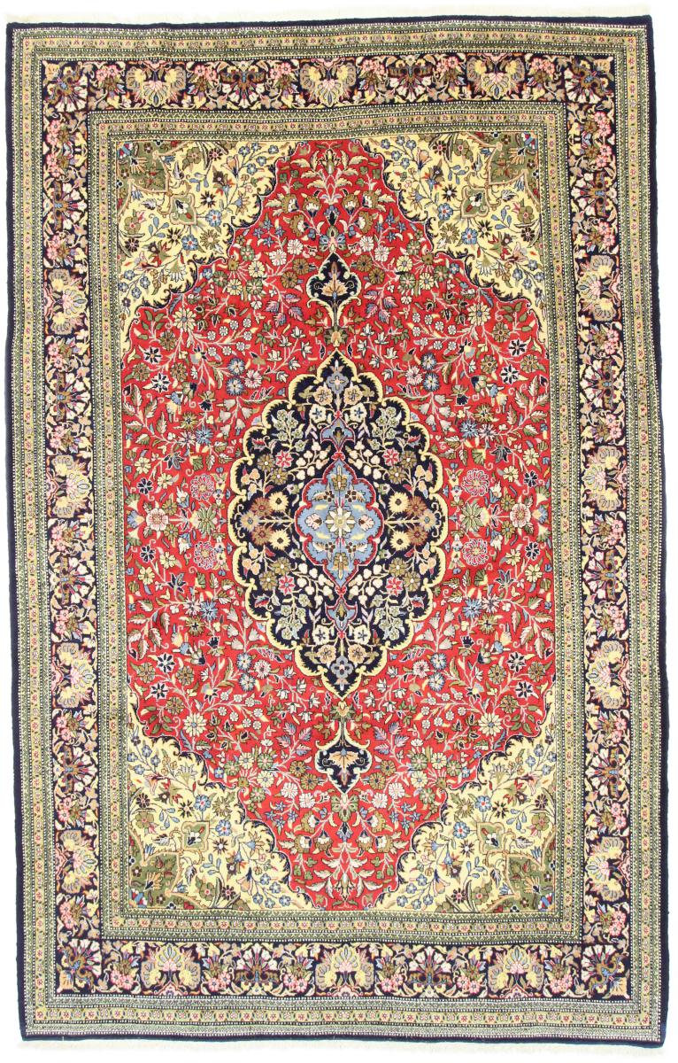 Persian Rug Qum 347x220 347x220, Persian Rug Knotted by hand