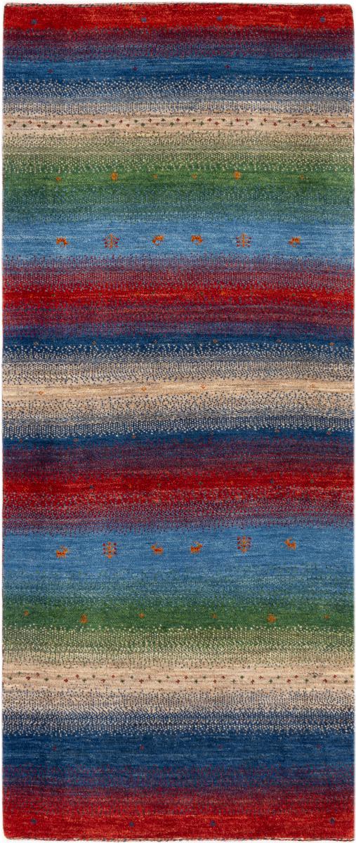 Persian rug Persian Gabbeh Loribaft Essence 7'10"x3'4" 7'10"x3'4", Persian rug Hand-knotted