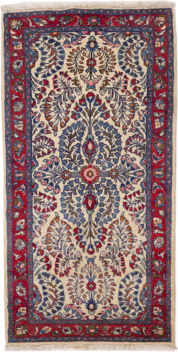 Persian Rug Sarouk 140x71 140x71, Persian Rug Knotted by hand