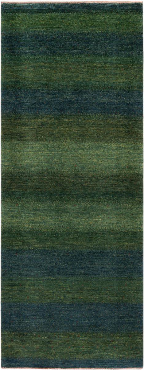Tapis persan Persan Gabbeh Loribaft Essence 235x93 235x93, Tapis persan Noué à la main
