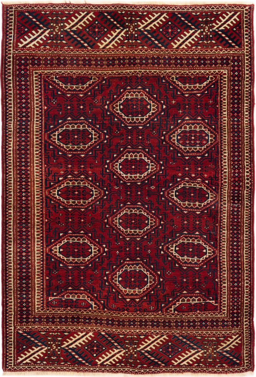 Afghan rug Afghan Mauri 5'6"x3'8" 5'6"x3'8", Persian rug Hand-knotted