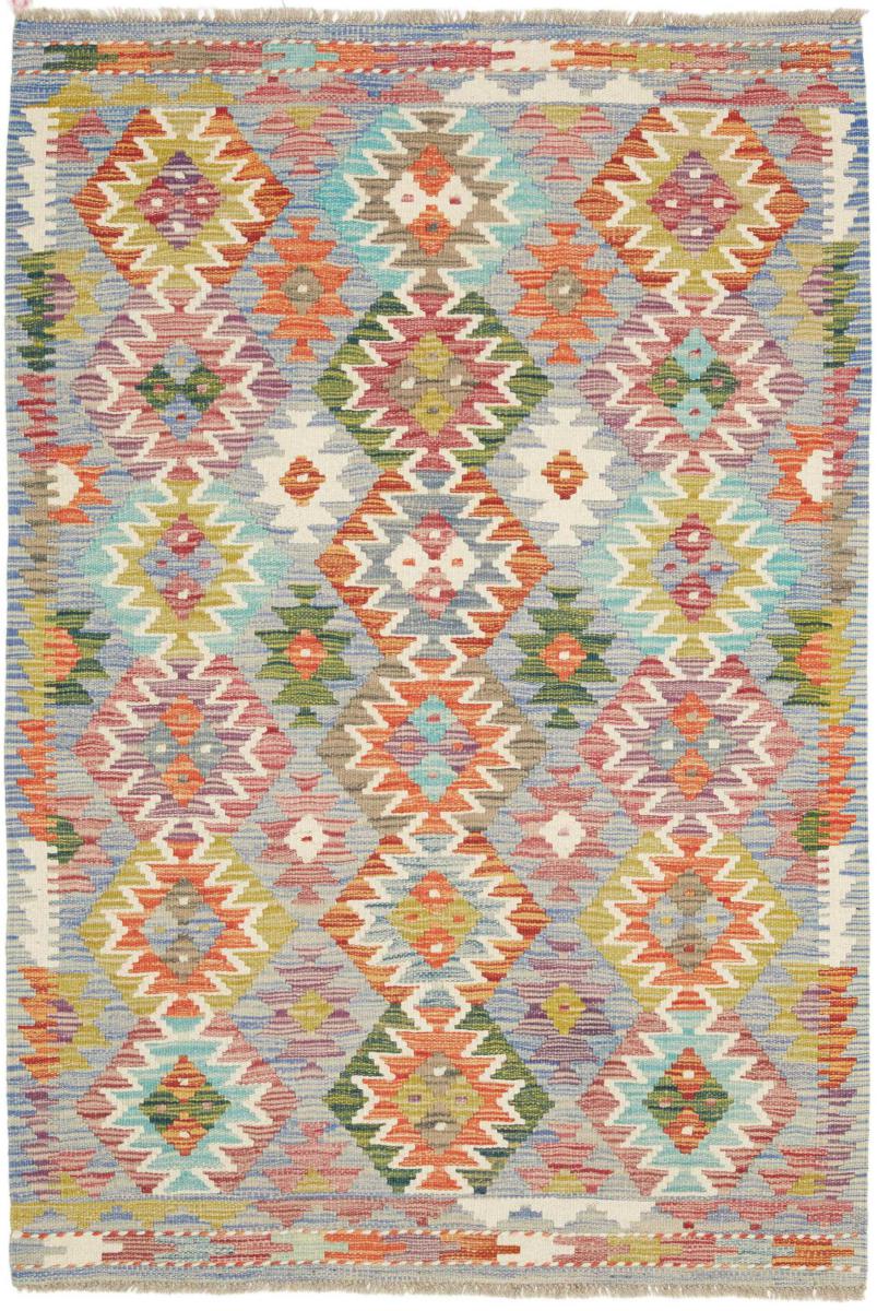 Afghanischer Teppich Kelim Afghan 153x101 153x101, Perserteppich Handgewebt