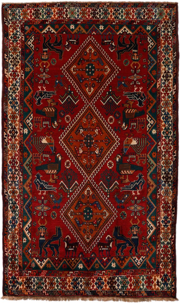 Persian Rug Shiraz 271x161 271x161, Persian Rug Knotted by hand