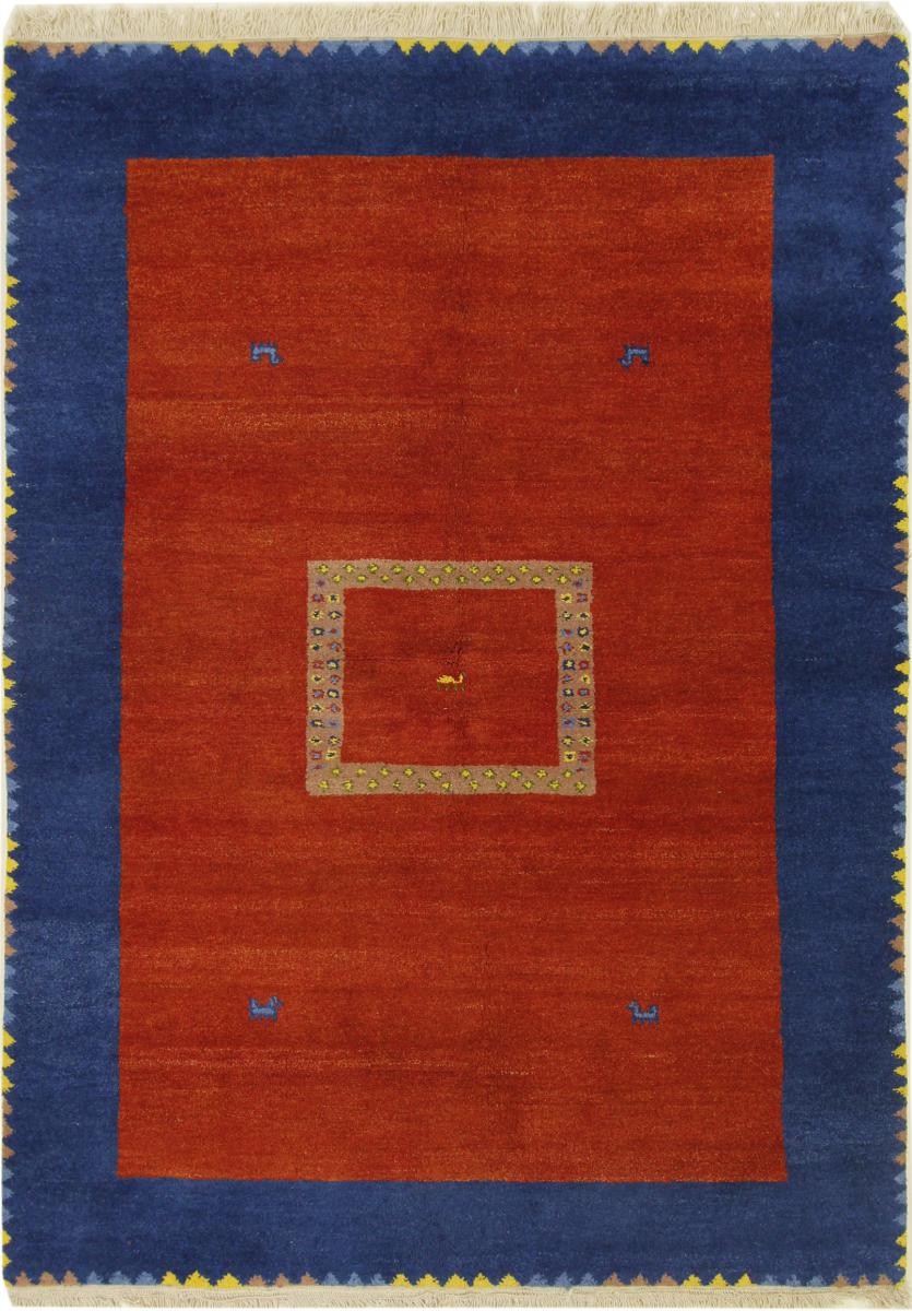 Alfombra india Gabbeh 231x169 231x169, Alfombra persa Anudado a mano