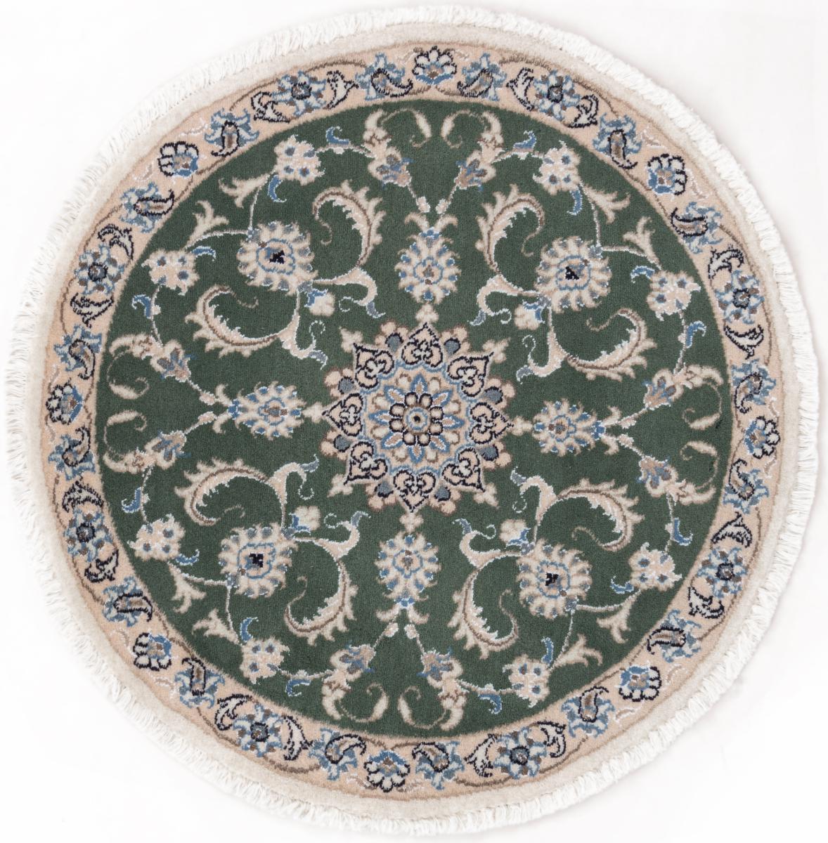 Tappeto persiano Nain 99x99 99x99, Tappeto persiano Annodato a mano