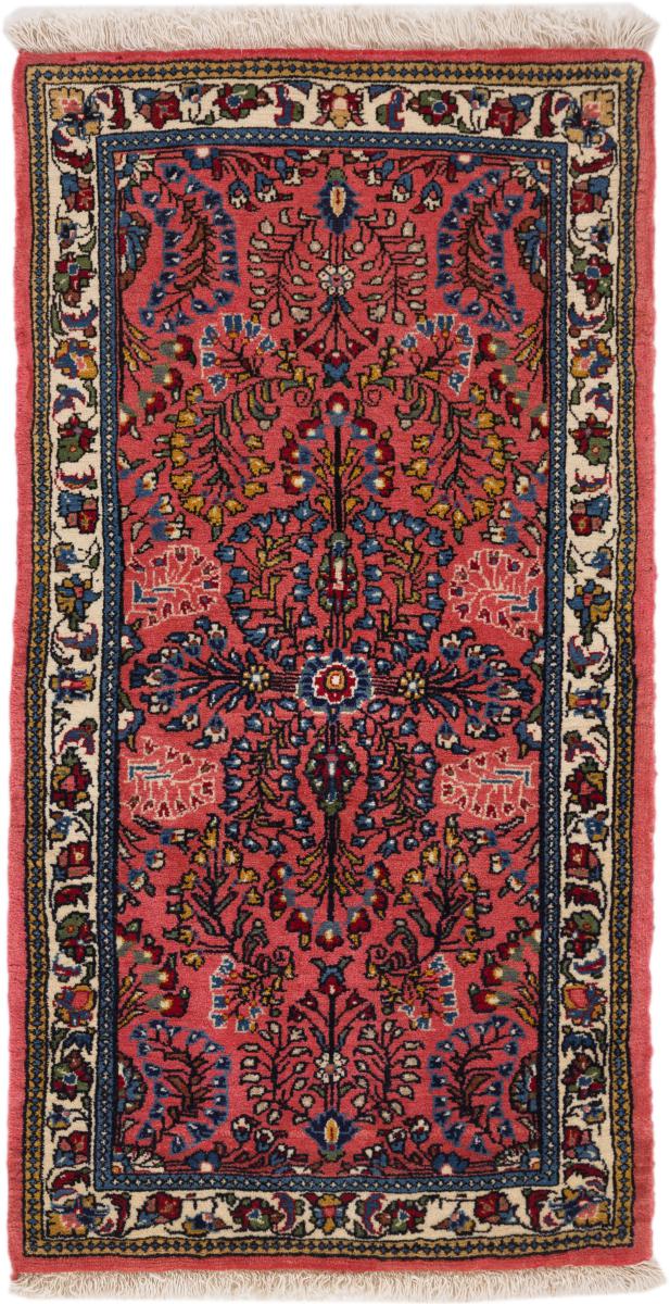 Tappeto persiano Saruk 125x70 125x70, Tappeto persiano Annodato a mano
