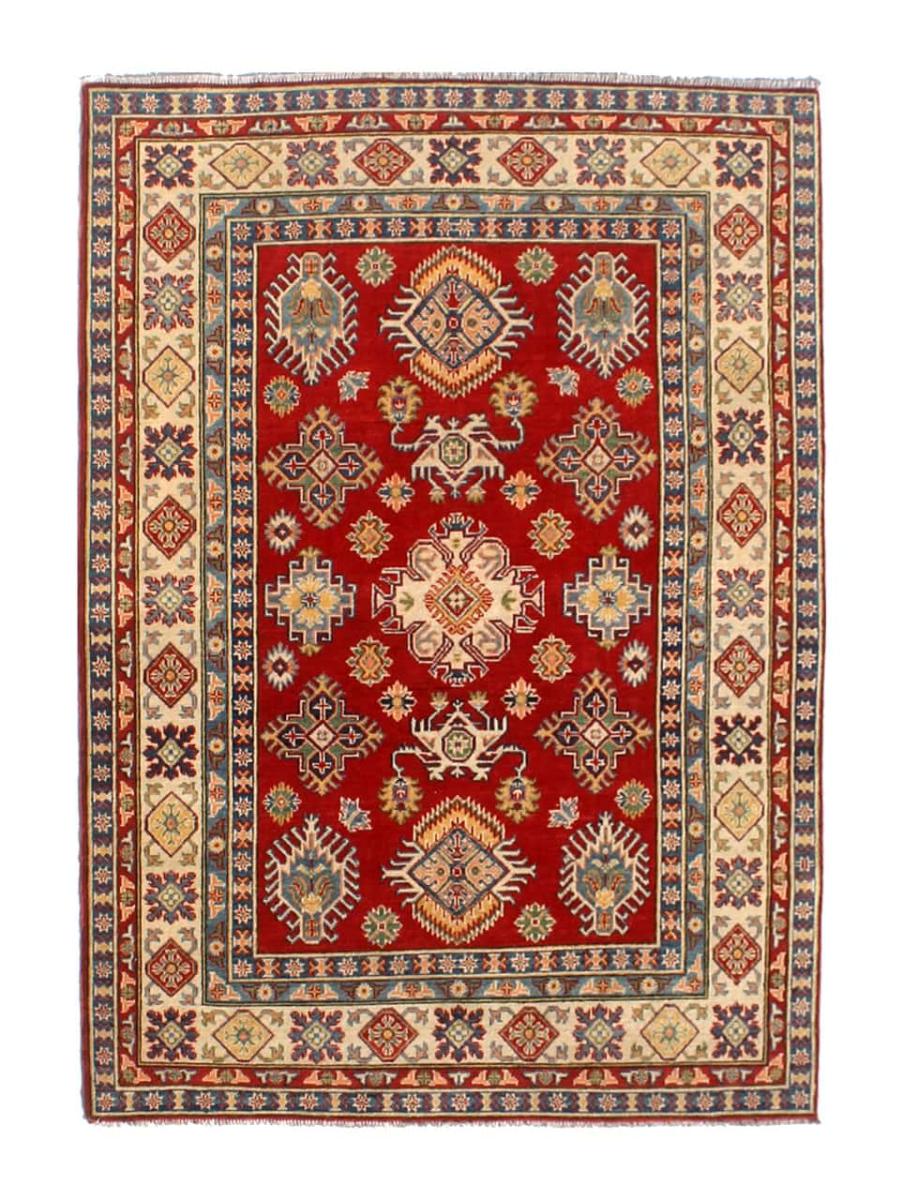 Afghansk tæppe Kazak Ghazni 213x150 213x150, Persisk tæppe Knyttet i hånden